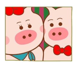 Butachancouple no sekai part1 sticker #7647825