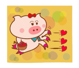 Butachancouple no sekai part1 sticker #7647828