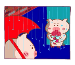 Butachancouple no sekai part1 sticker #7647830