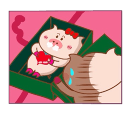 Butachancouple no sekai part1 sticker #7647831