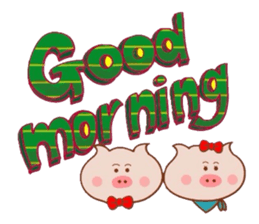 Butachancouple no sekai part1 sticker #7647844