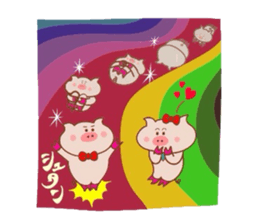 Butachancouple no sekai part1 sticker #7647849