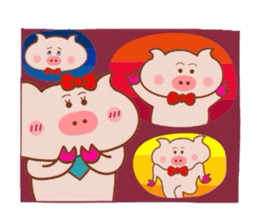 Butachancouple no sekai part1 sticker #7647853