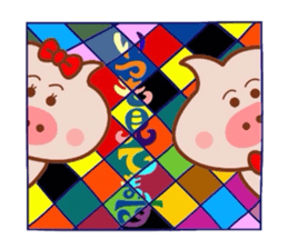 Butachancouple no sekai part1 sticker #7647856