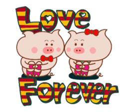 Butachancouple no sekai part1 sticker #7647859