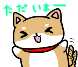 shiitan japsnese midget shiba sticker #7648234