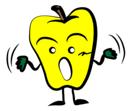 Oh, My! Yellow Peppers! sticker #7648500