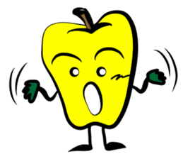 Oh, My! Yellow Peppers! sticker #7648500