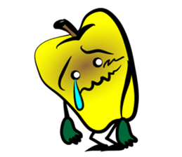 Oh, My! Yellow Peppers! sticker #7648503