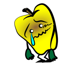 Oh, My! Yellow Peppers! sticker #7648503