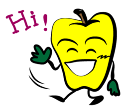 Oh, My! Yellow Peppers! sticker #7648505