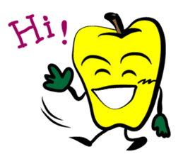 Oh, My! Yellow Peppers! sticker #7648505
