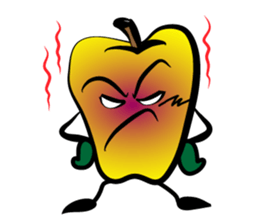 Oh, My! Yellow Peppers! sticker #7648506