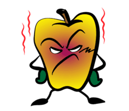 Oh, My! Yellow Peppers! sticker #7648506