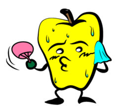 Oh, My! Yellow Peppers! sticker #7648507