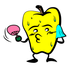 Oh, My! Yellow Peppers! sticker #7648507