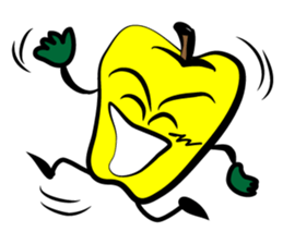 Oh, My! Yellow Peppers! sticker #7648508