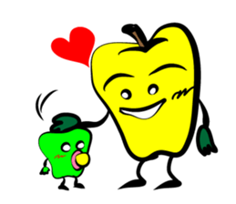 Oh, My! Yellow Peppers! sticker #7648510