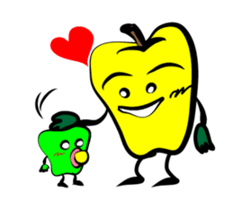 Oh, My! Yellow Peppers! sticker #7648510