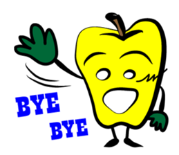 Oh, My! Yellow Peppers! sticker #7648513