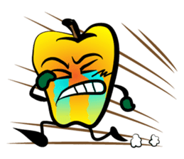 Oh, My! Yellow Peppers! sticker #7648514