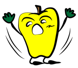 Oh, My! Yellow Peppers! sticker #7648518