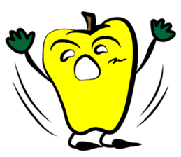 Oh, My! Yellow Peppers! sticker #7648518