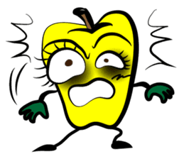 Oh, My! Yellow Peppers! sticker #7648520