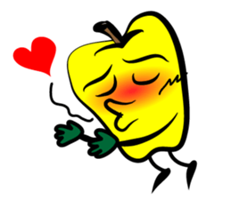 Oh, My! Yellow Peppers! sticker #7648521