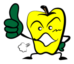 Oh, My! Yellow Peppers! sticker #7648522