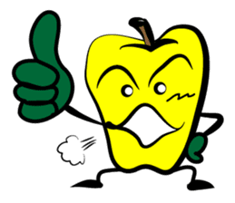 Oh, My! Yellow Peppers! sticker #7648522