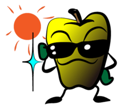 Oh, My! Yellow Peppers! sticker #7648526