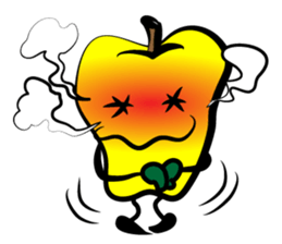 Oh, My! Yellow Peppers! sticker #7648527