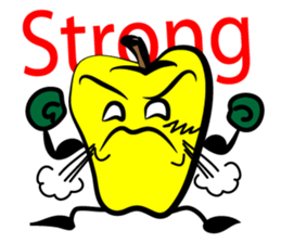 Oh, My! Yellow Peppers! sticker #7648528