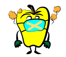 Oh, My! Yellow Peppers! sticker #7648532