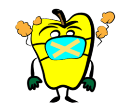 Oh, My! Yellow Peppers! sticker #7648532