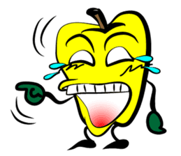 Oh, My! Yellow Peppers! sticker #7648533