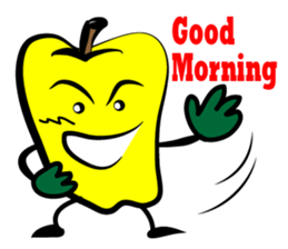 Oh, My! Yellow Peppers! sticker #7648534