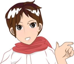 Cartoon Boy anime drawing v.update002 sticker #7648540