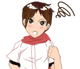 Cartoon Boy anime drawing v.update002 sticker #7648544