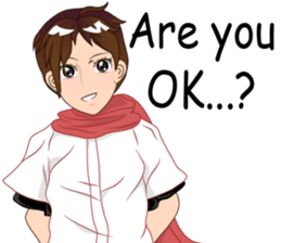 Cartoon Boy anime drawing v.update002 sticker #7648546