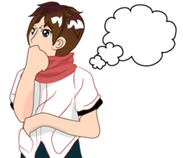 Cartoon Boy anime drawing v.update002 sticker #7648549