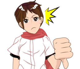 Cartoon Boy anime drawing v.update002 sticker #7648551