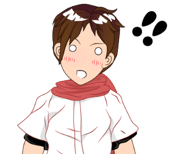 Cartoon Boy anime drawing v.update002 sticker #7648552