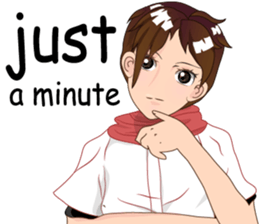 Cartoon Boy anime drawing v.update002 sticker #7648554