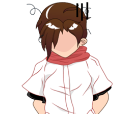 Cartoon Boy anime drawing v.update002 sticker #7648556