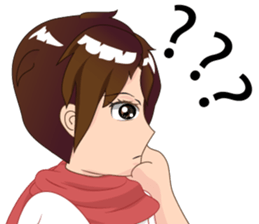 Cartoon Boy anime drawing v.update002 sticker #7648558