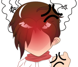 Cartoon Boy anime drawing v.update002 sticker #7648559