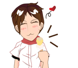 Cartoon Boy anime drawing v.update002 sticker #7648567