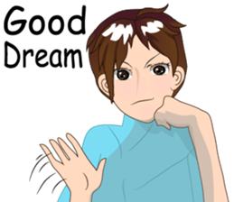 Cartoon Boy anime drawing v.update002 sticker #7648570